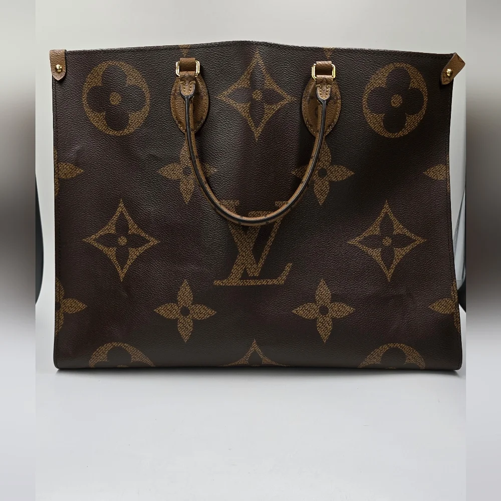 Louis Vuitton Brown Monogram Tote